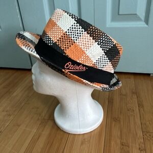 Baltimore Orioles Woven Fedora Hat MLB Baseball Fan Merch